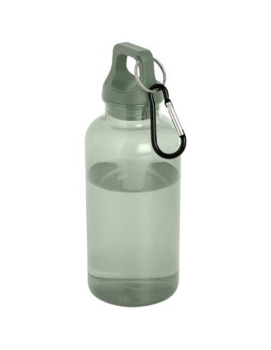 Bidón de 400 ml de plástico reciclado con mosquetón y certificación RCS N26877001