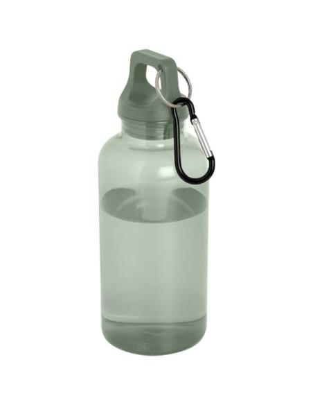 Bidón de 400 ml de plástico reciclado con mosquetón y certificación RCS N26877001