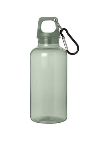 Bidón de 400 ml de plástico reciclado con mosquetón y certificación RCS N26877001