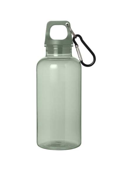 Bidón de 400 ml de plástico reciclado con mosquetón y certificación RCS N26877001