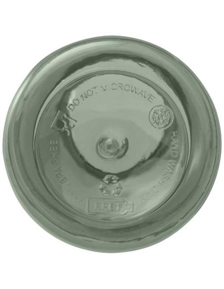Bidón de 400 ml de plástico reciclado con mosquetón y certificación RCS N26877001