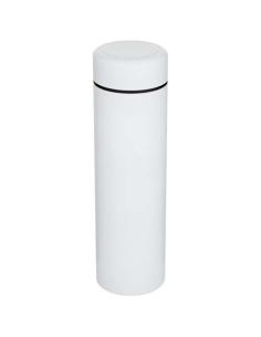 Termo de acero inoxidable de doble pared de 450 ml con colador de té N10628001