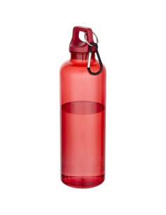 Bidón de 750 ml de plástico reciclado con certificado RCS y mosquetón N10778001