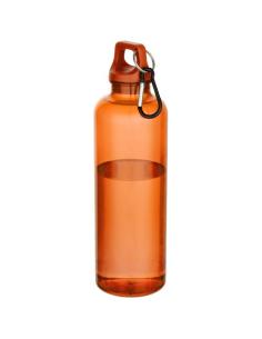 Bidón de 750 ml de plástico reciclado con certificado RCS y mosquetón N10778001