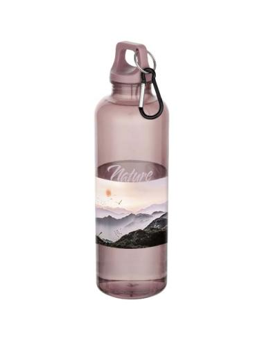 Bidón de 750 ml de plástico reciclado con certificado RCS y mosquetón N04778001