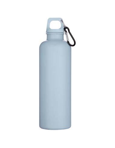 Botella de 750 ml con mosquetón en color liso de plástico reciclado con certificado RCS N25878001