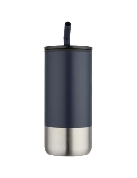 Vaso con aislamiento de 480 ml con certificado RCS y pajita N55819001