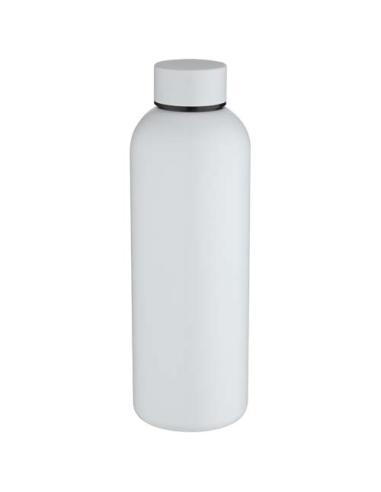 Botella de agua de 750 ml de acero inoxidable reciclado con pared simple y certificado RCS N10029001