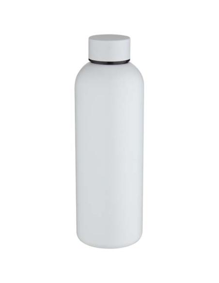 Botella de agua de 750 ml de acero inoxidable reciclado con pared simple y certificado RCS N10029001
