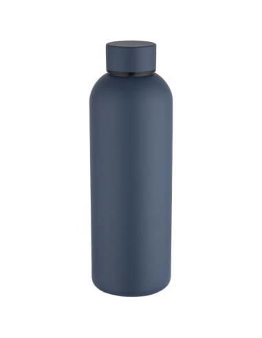 Botella de agua de 750 ml de acero inoxidable reciclado con pared simple y certificado RCS N55029001