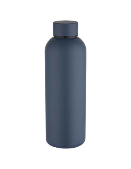 Botella de agua de 750 ml de acero inoxidable reciclado con pared simple y certificado RCS N55029001