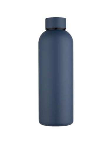 Botella de agua de 750 ml de acero inoxidable reciclado con pared simple y certificado RCS N55029001