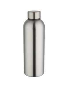 Botella de agua de 750 ml de acero inoxidable reciclado con pared simple y certificado RCS N10029001