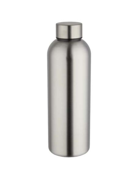 Botella de agua de 750 ml de acero inoxidable reciclado con pared simple y certificado RCS N28029001