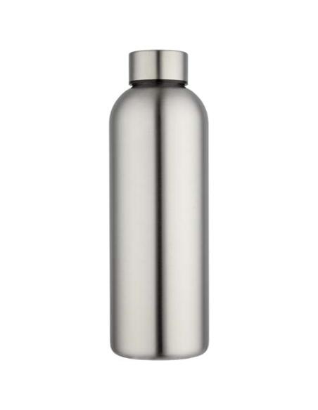 Botella de agua de 750 ml de acero inoxidable reciclado con pared simple y certificado RCS N28029001