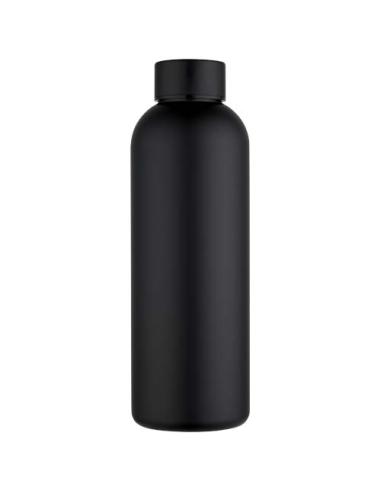 Botella de agua de 750 ml de acero inoxidable reciclado con pared simple y certificado RCS N09029001