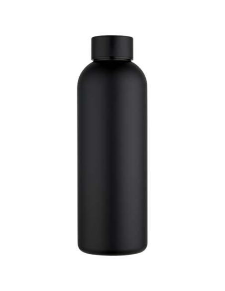 Botella de agua de 750 ml de acero inoxidable reciclado con pared simple y certificado RCS N09029001