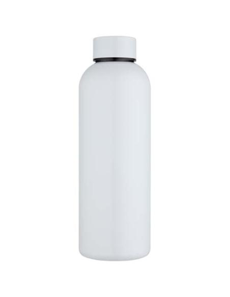 Botella de agua de 750 ml de acero inoxidable reciclado con pared simple para sublimación y con certificado RCS N10129001