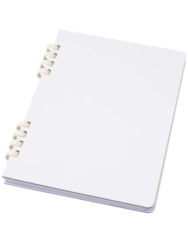 Cuaderno A5 tapa dura con espiral de material reciclado RCS N10640701