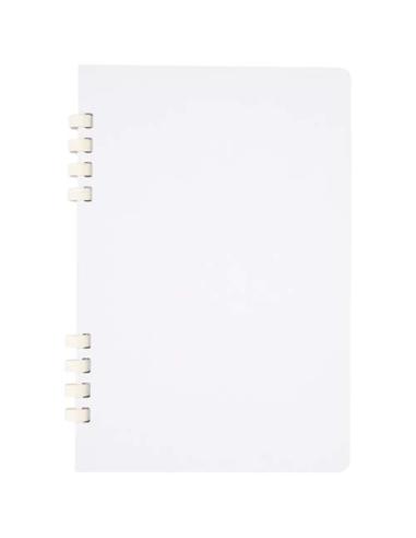 Cuaderno A5 tapa dura con espiral de material reciclado RCS N10640701