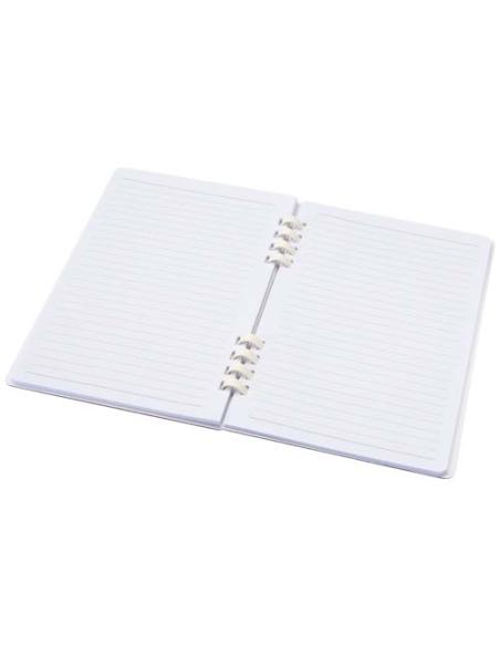 Cuaderno A5 tapa dura con espiral de material reciclado RCS N10640701