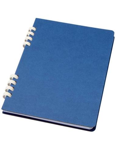 Cuaderno A5 tapa dura con espiral de material reciclado RCS N55640701