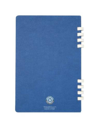 Cuaderno A5 tapa dura con espiral de material reciclado RCS N55640701