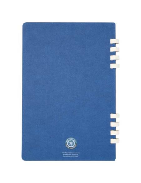 Cuaderno A5 tapa dura con espiral de material reciclado RCS N55640701