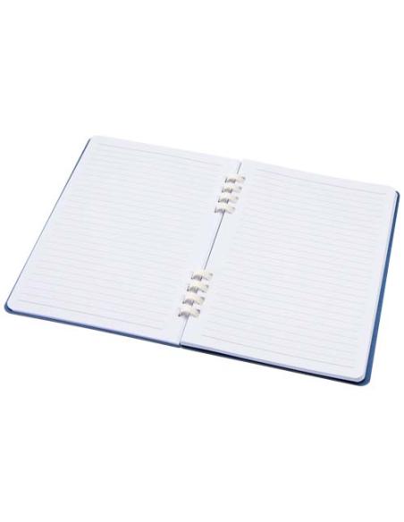 Cuaderno A5 tapa dura con espiral de material reciclado RCS N55640701
