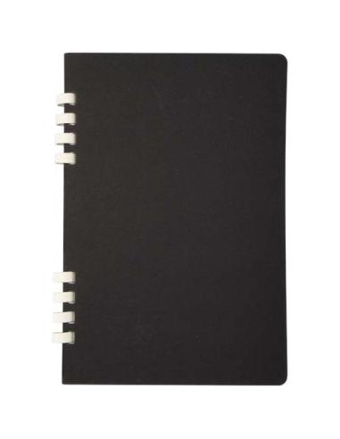 Cuaderno A5 tapa dura con espiral de material reciclado RCS N09640701