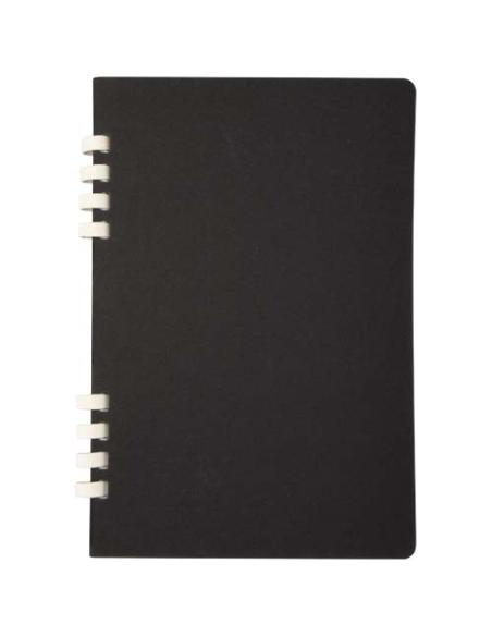 Cuaderno A5 tapa dura con espiral de material reciclado RCS N09640701