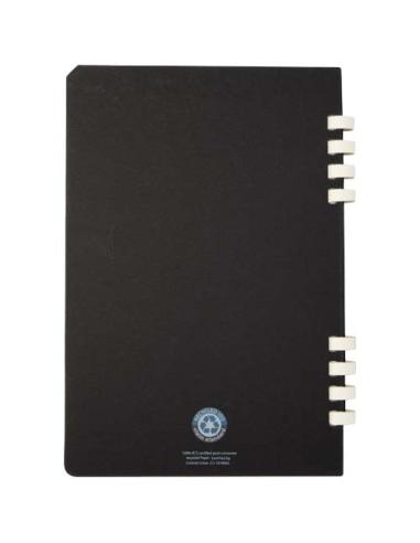 Cuaderno A5 tapa dura con espiral de material reciclado RCS N09640701