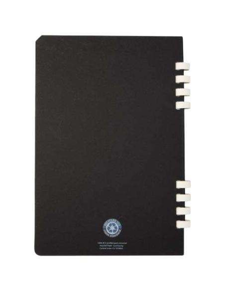 Cuaderno A5 tapa dura con espiral de material reciclado RCS N09640701