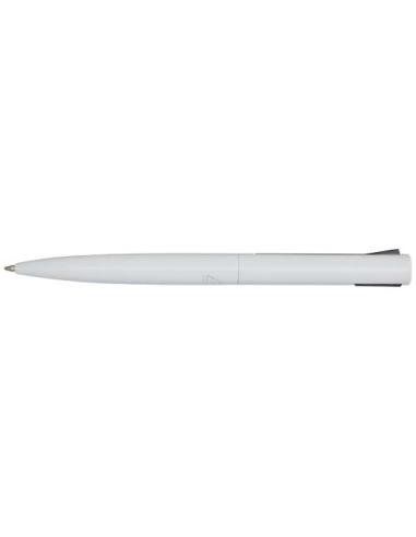 Portapapeles A4 con cierre magnético y bolígrafo de material reciclado RCS (tinta negra) N10050701