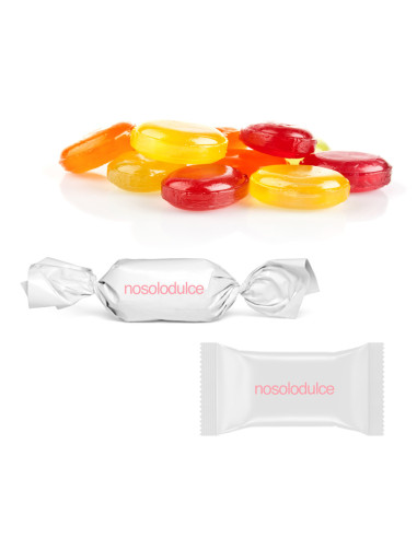 Caramelo Duro Doble Lazo o Sobre Personalizado | Desde 4,85 € | nosolodulce