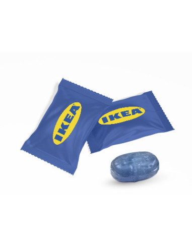 Caramelo Duro Doble Lazo o Sobre Sin Azúcar Personalizado | Desde 10,95 € | nosolodulce