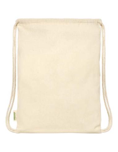 Bolsa con cuerdas de 5 l algodón orgánico OCS de 100 g/m² N60877021
