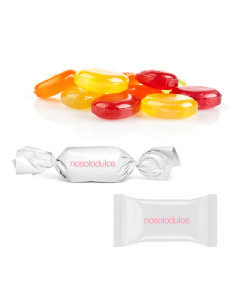 Caramelo Duro Doble Lazo o Sobre Sin Azúcar Personalizado | Desde 10,95 € | nosolodulce