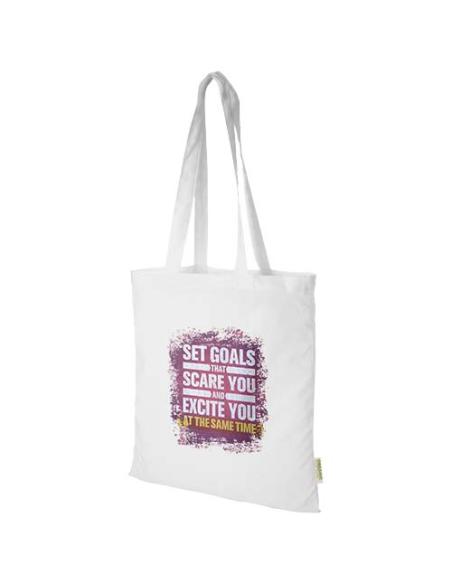 Bolsa Tote de 7 l algodón orgánico OCS de 140 g/m² N10087021