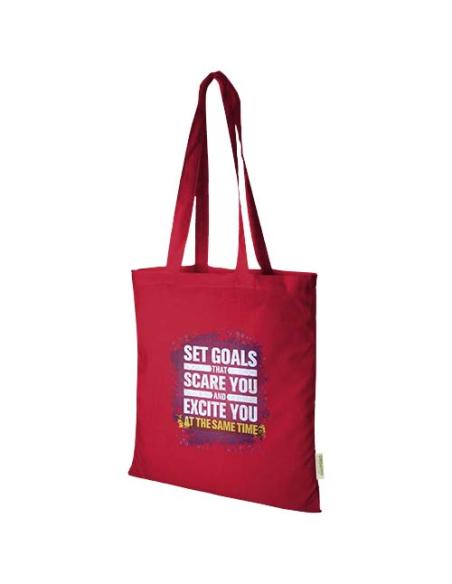 Bolsa Tote de 7 l algodón orgánico OCS de 140 g/m² N12087021