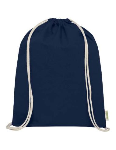 Bolsa con cuerdas de 5 l algodón orgánico OCS de 140 g/m² N55187021