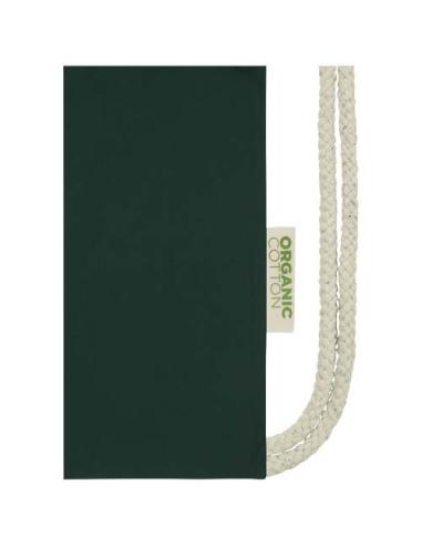 Bolsa con cuerdas de 5 l algodón orgánico OCS de 140 g/m² N46187021