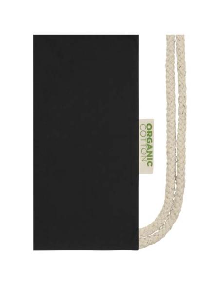 Bolsa con cuerdas de 5 l algodón orgánico OCS de 140 g/m² N09187021