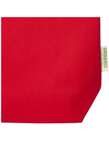 Bolsa Tote de 11 l con fondo ancho algodón orgánico OCS de 180 g/m² N12287021