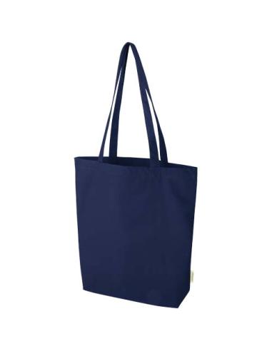 Bolsa Tote de 11 l con fondo ancho algodón orgánico OCS de 180 g/m² N55287021