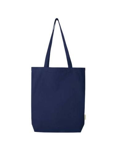 Bolsa Tote de 11 l con fondo ancho algodón orgánico OCS de 180 g/m² N55287021
