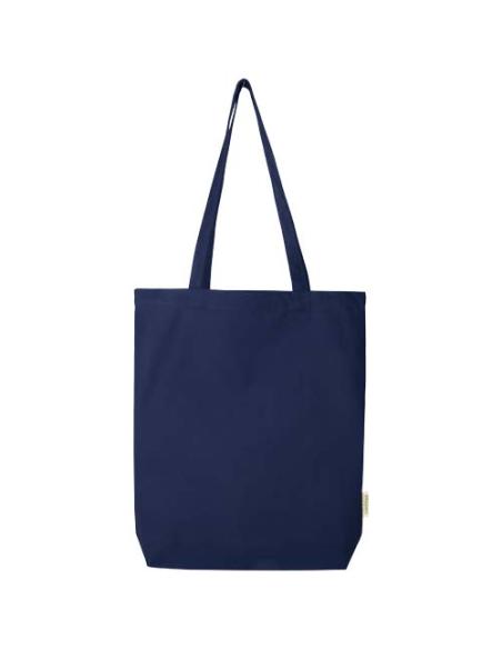 Bolsa Tote de 11 l con fondo ancho algodón orgánico OCS de 180 g/m² N55287021