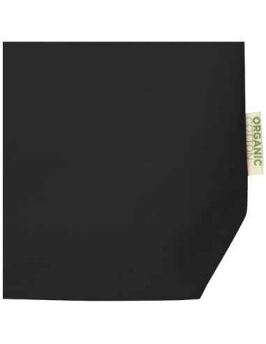 Bolsa Tote de 11 l con fondo ancho algodón orgánico OCS de 180 g/m² N09287021