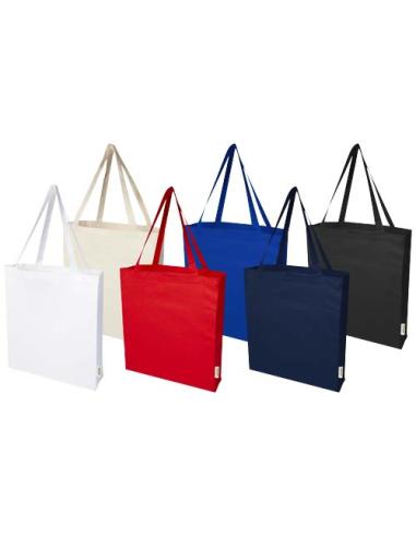 Bolsa Tote con refuerzos de 14 l algodón orgánico OCS de 180 g/m² N12387021