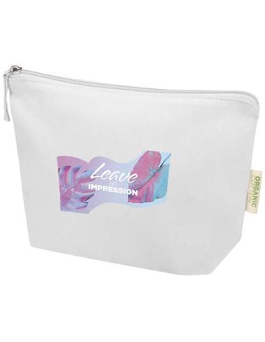 Bolsa de aseo pequeña de 1 l algodón orgánico OCS de 180 g/m² N10487021